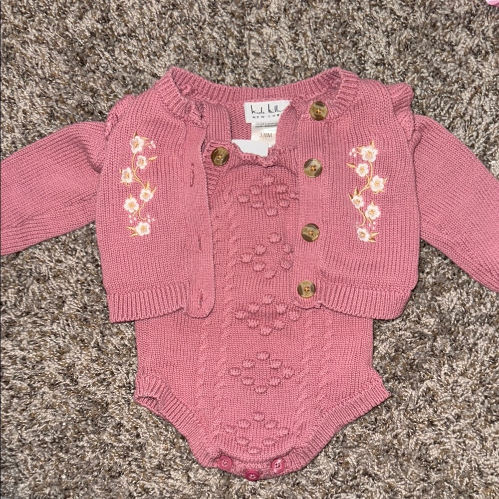 Nicole Miller Kids Pink Matching Set